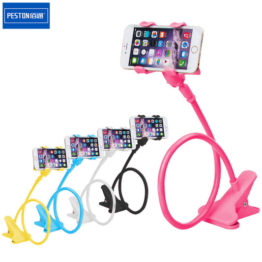 Baitong multifunctional lazy stand bedside detachable double clip universal mobile phone stand for watching movies wholesale 